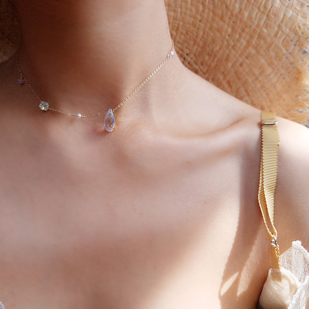 Starry Sky Crystal Handmade Necklace