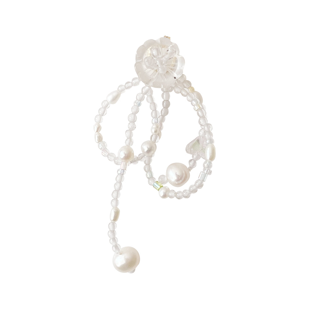 Handmade Pearl Tassel Earring-Single