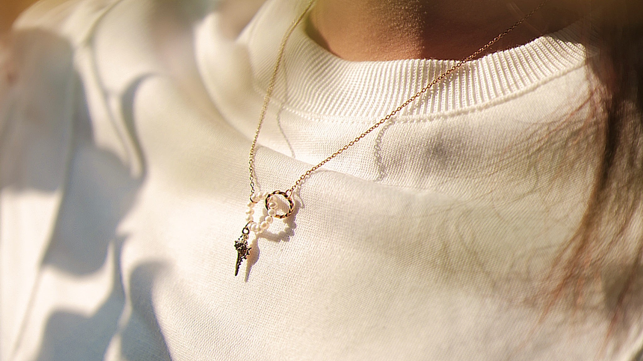 Influencer Program  Delicate Conch Pearl Necklace