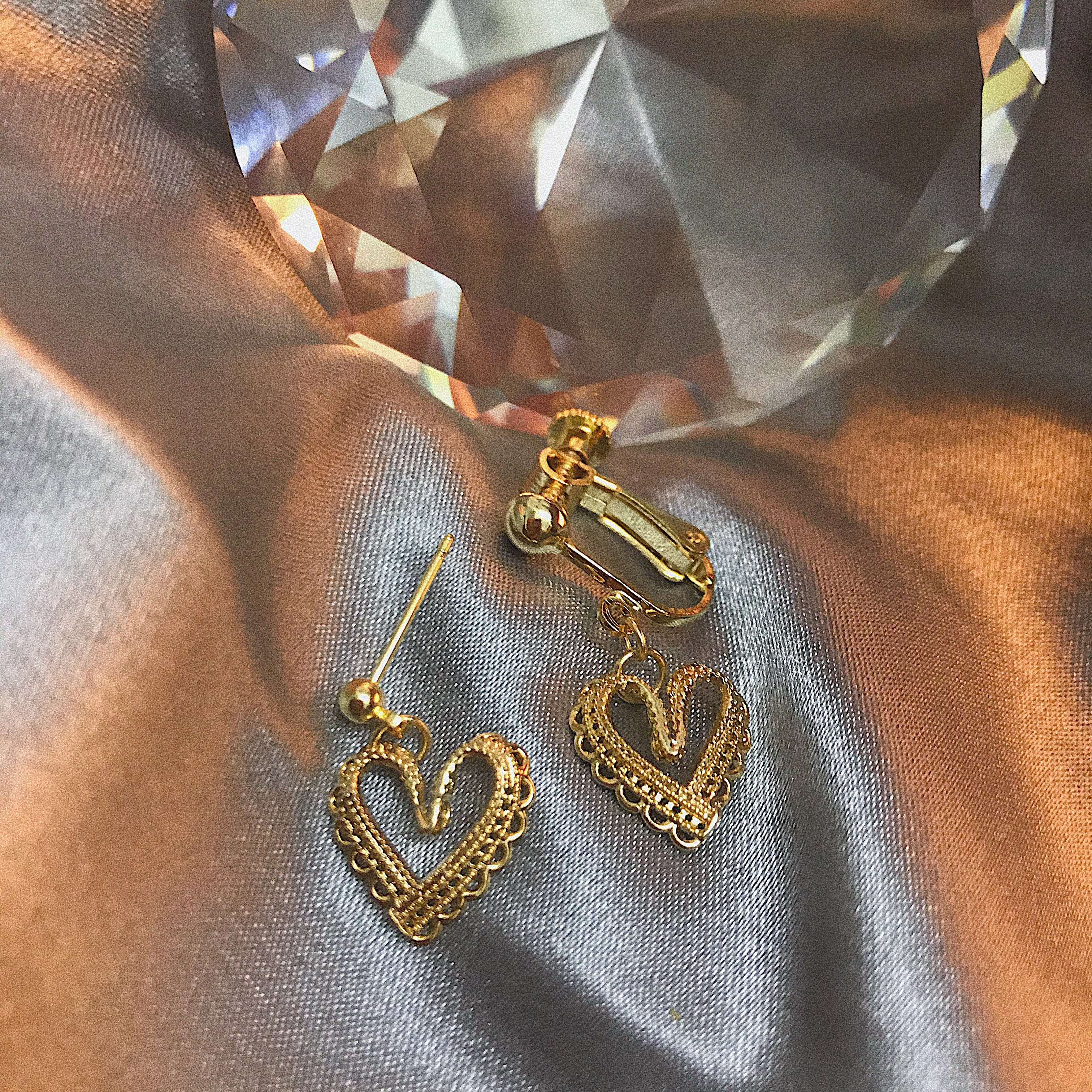 All-Match Lace Love Handmade Earrings