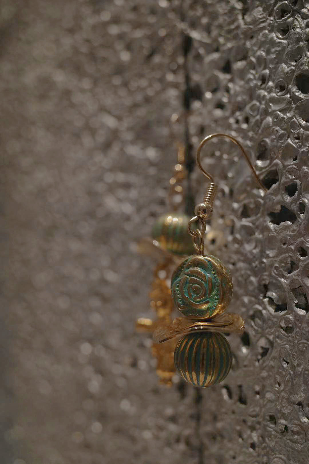 Original Design Little Prince And His Rose Handmade Earrings